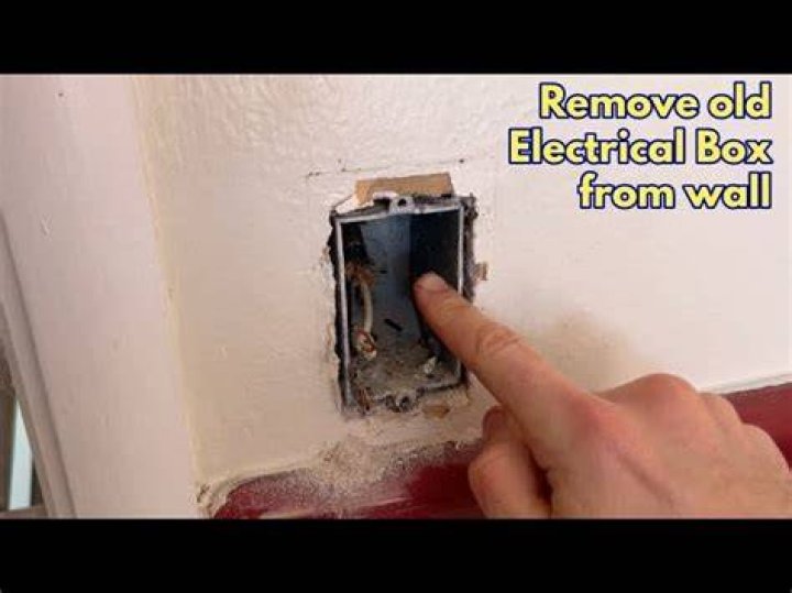 How do I replace an old electrical box