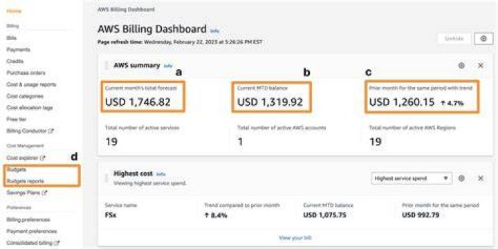 How do I set up AWS billing alerts