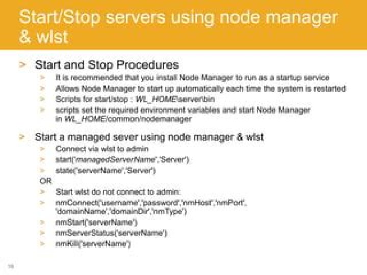 How do I start NodeManager