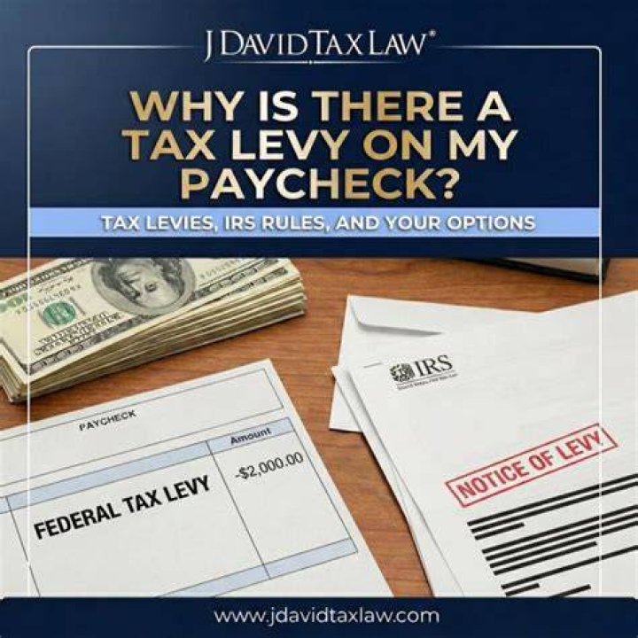 How do I stop a tax levy on my paycheck