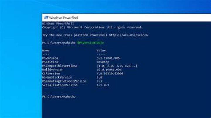 How do I type in Windows PowerShell