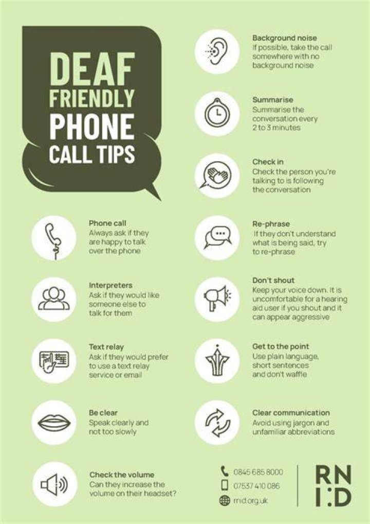 How do the deaf make phone calls