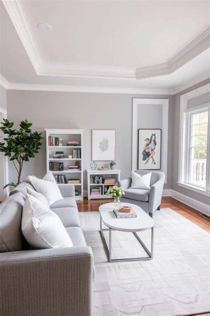 How do you choose gray wall paint
