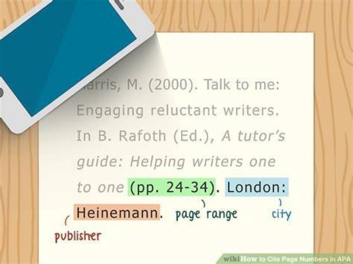 How do you cite a chapter and page number in APA