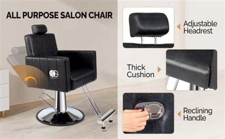 How do you clean a salon chair