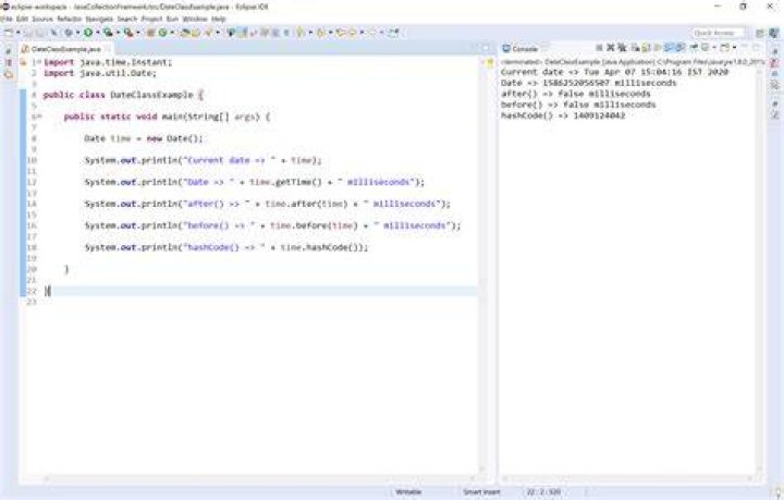 How do you create a date class in Java