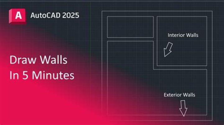 How do you draw a wall in AutoCAD LT