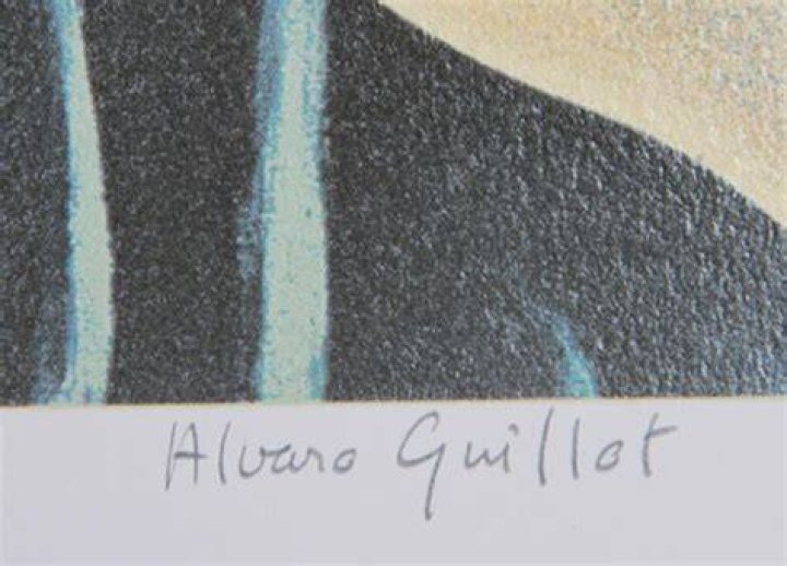 How do you identify a serigraph