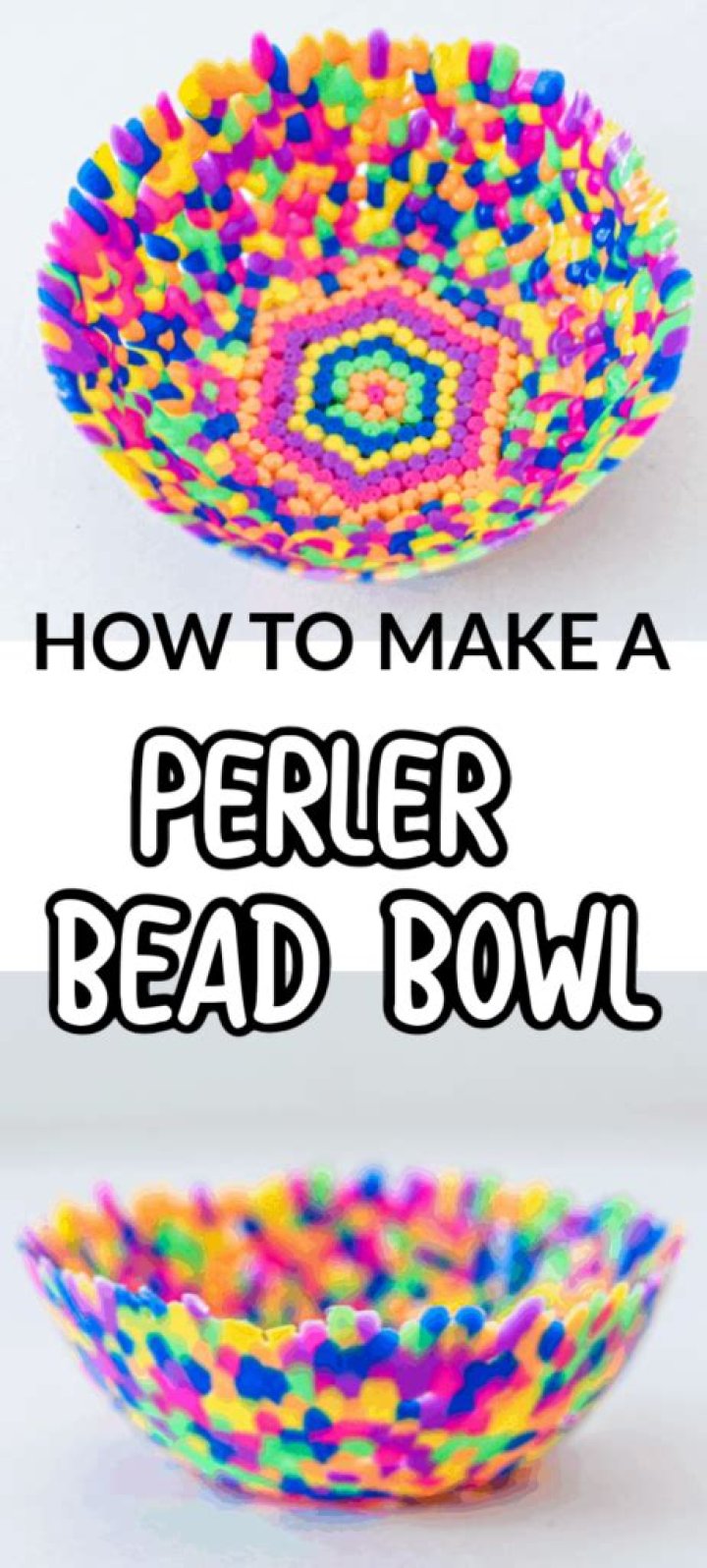 How do you make a melty bead Bowl