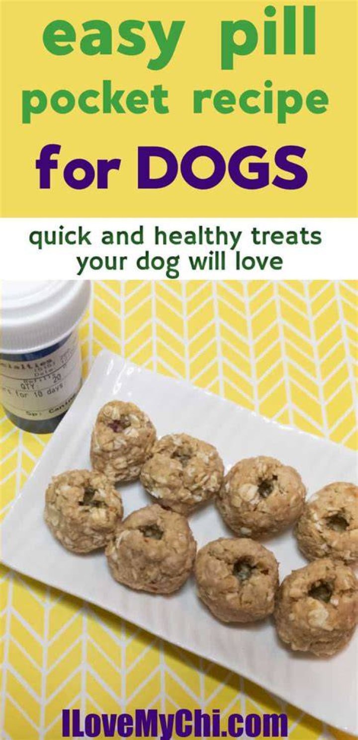 How do you make pill pockets for dogs