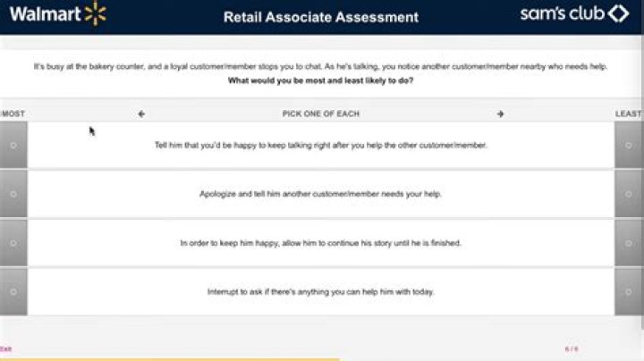 How do you pass the Walmart Assessment Test