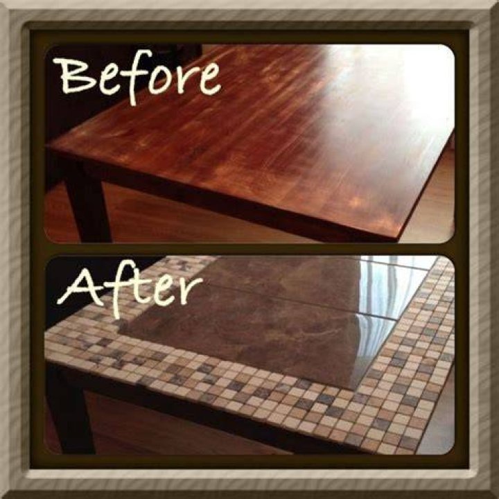 How do you resurface a kitchen table