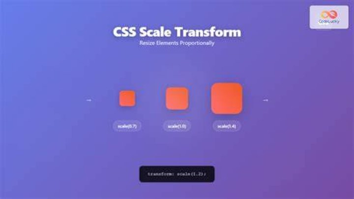 How do you scale in CSS