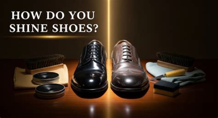 How do you shine shoes with olive oil