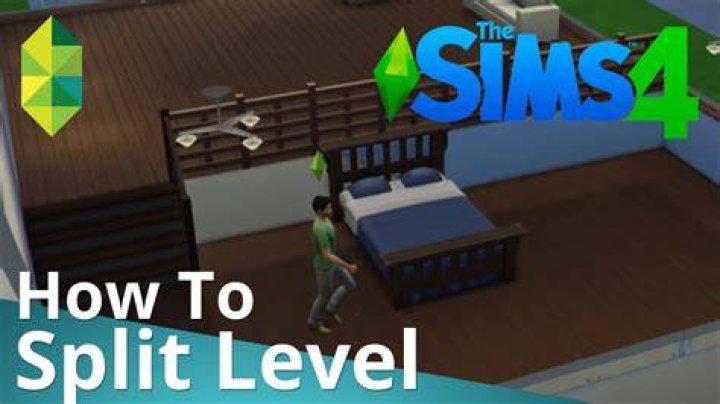 How do you split a level in Sims 4