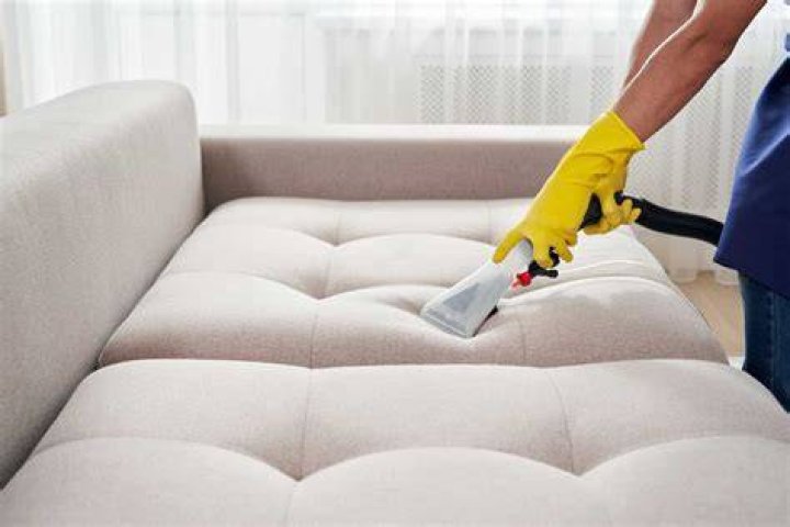 How do you steam clean a couch