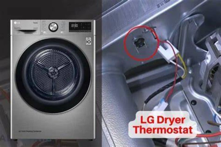 How do you test a thermistor on an LG dryer