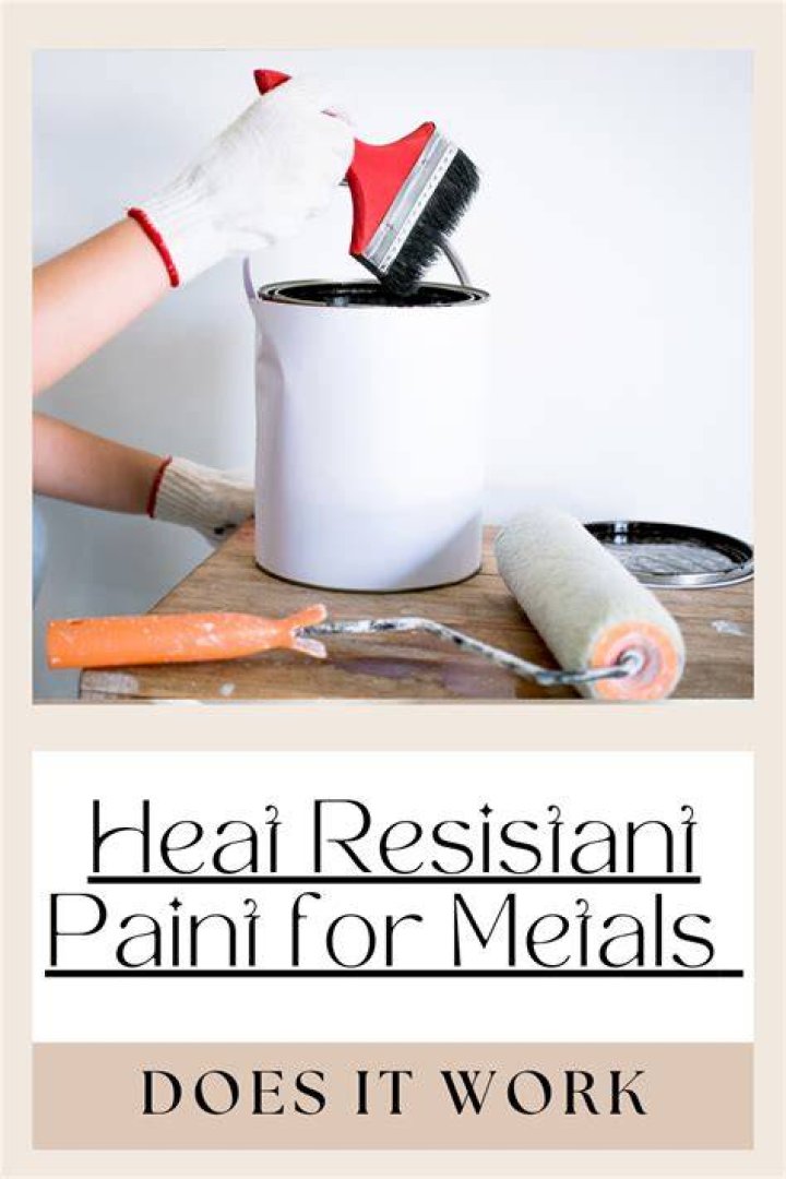 How does heat resistant paint work