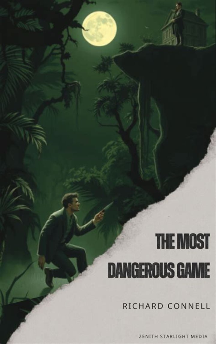 How does Richard Connell create suspense in the most dangerous game