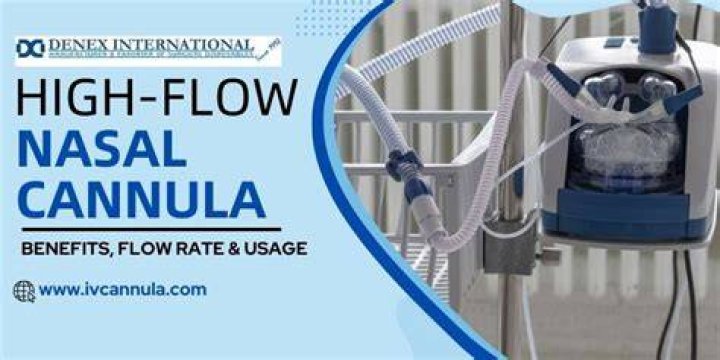 How high can a high flow nasal cannula go