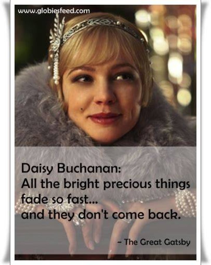 How is Daisy described in The Great Gatsby quotes