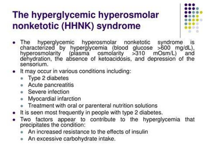 How is hyperglycemic hyperosmolar nonketotic syndrome treated
