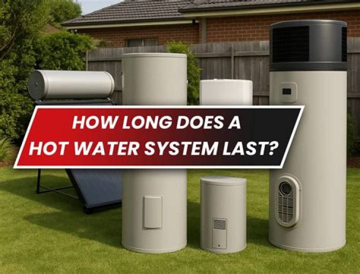How long does a solar hot water system last