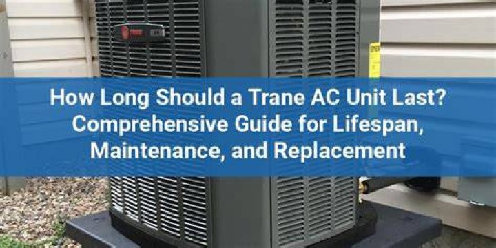 How long does a Trane AC last