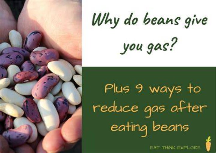 How long does gas last after eating beans