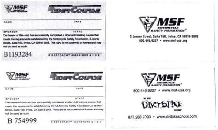 How long is MSF certificate good for