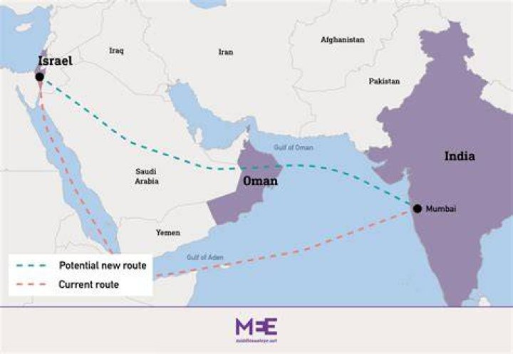 How long is the flight from Israel to India