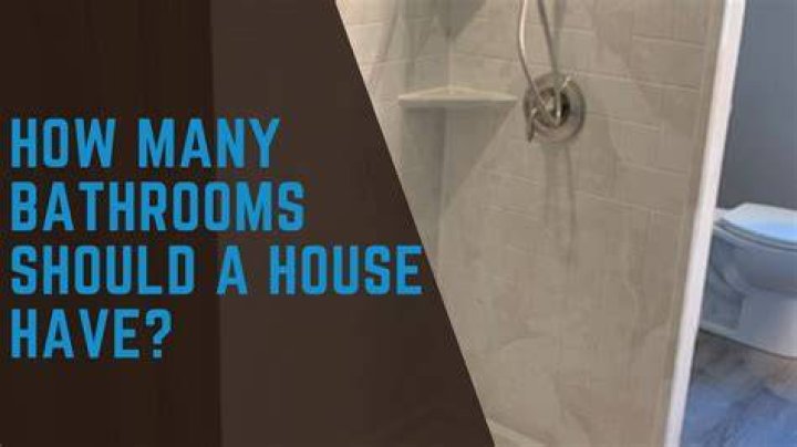 How many bathrooms are in an average house