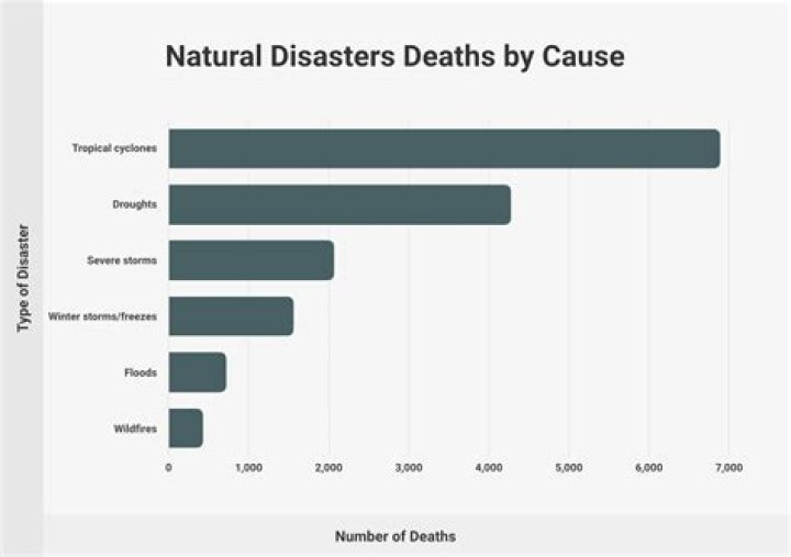 How many deaths are caused by thunderstorms
