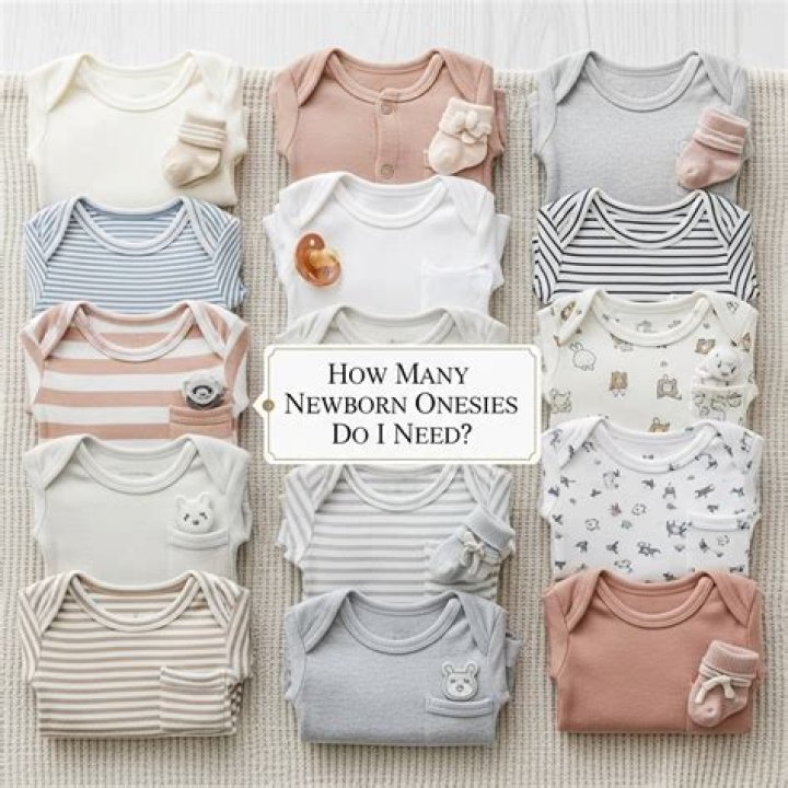 How many newborn bodysuits do I need