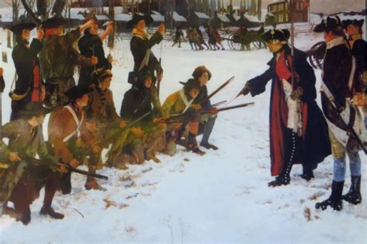 How many soldiers died in the winter at Valley Forge