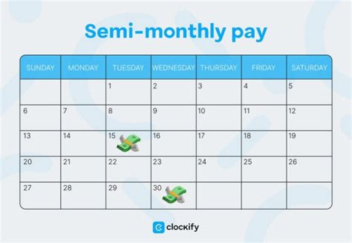 How many times do you get paid semi monthly
