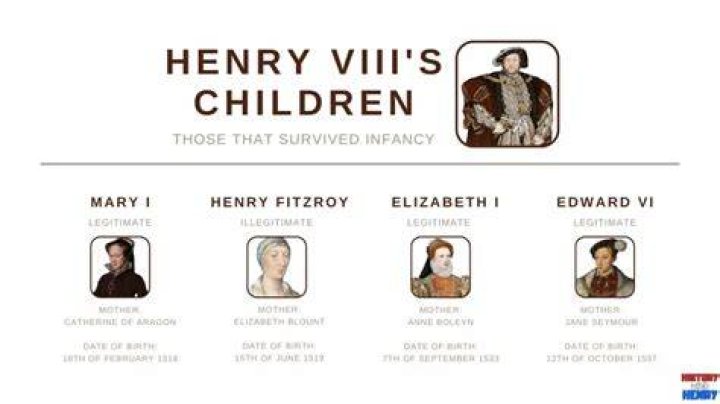 How much children did Henry VIII have