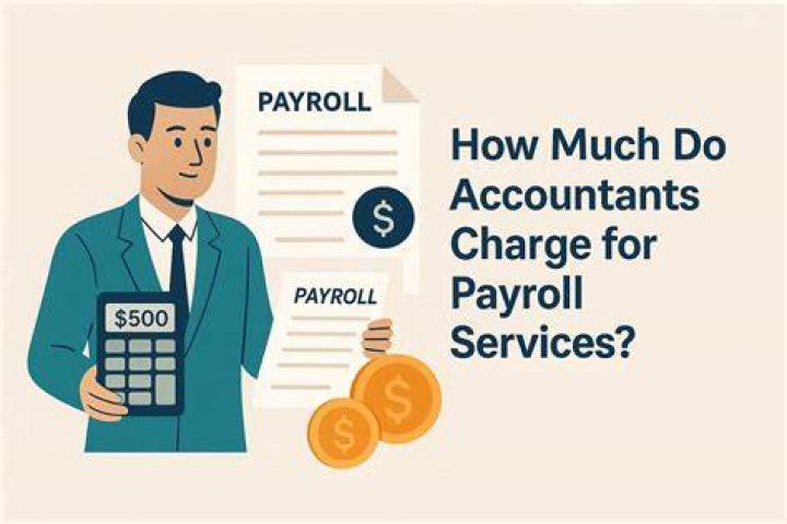 How much do accountants charge to do payroll