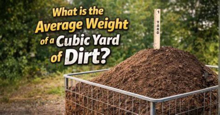 How much does a cubic yard of ca6 weigh