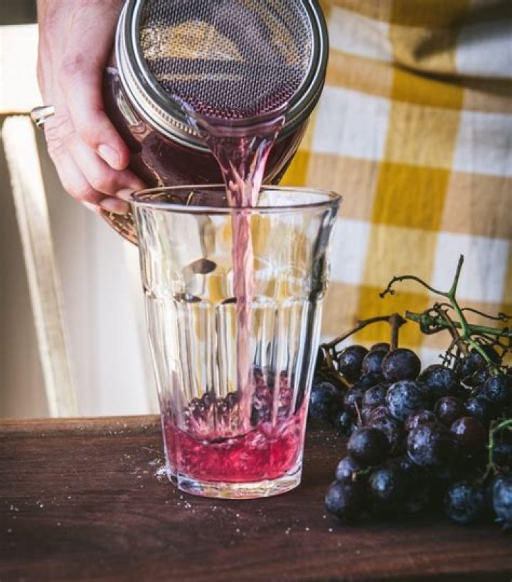 How much is a serving of grape juice