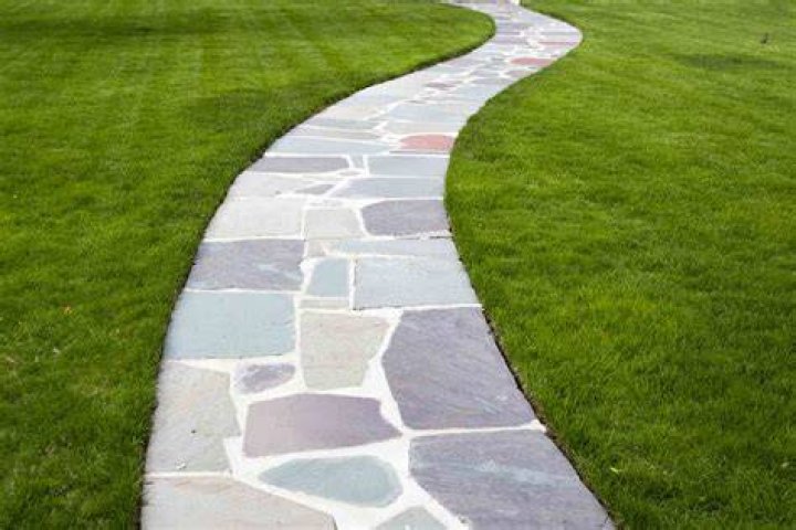How much is a stone walkway