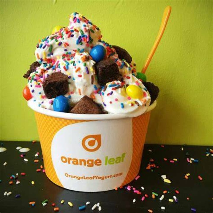 How much is orange leaf ice cream