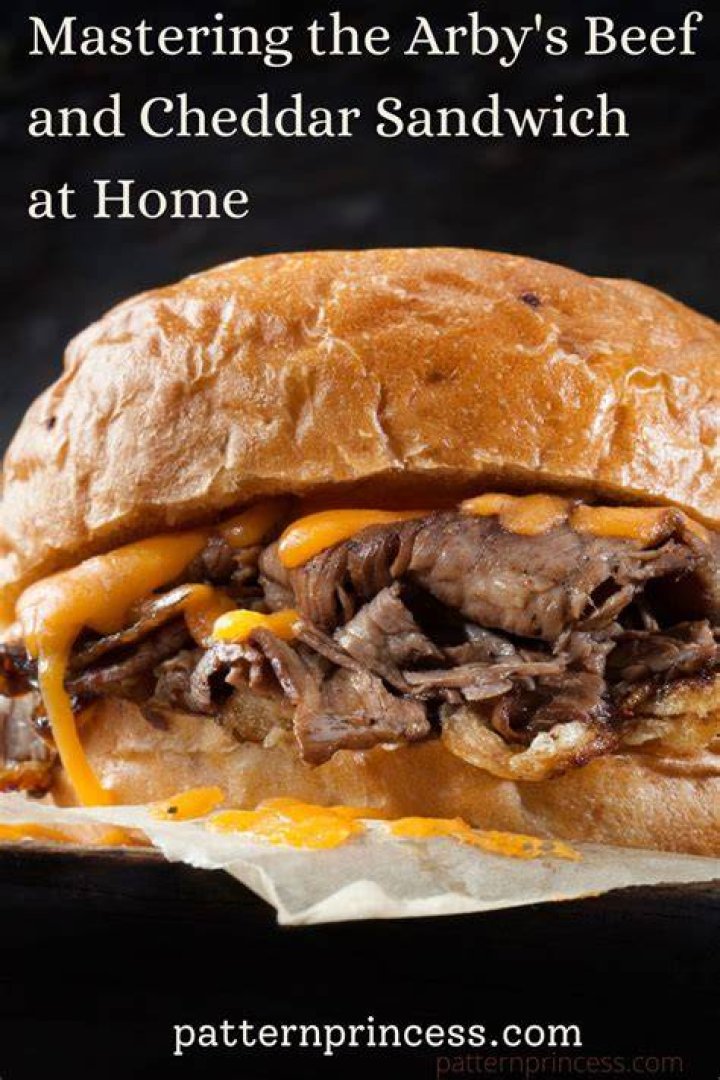 How much sodium is in Arbys beef and cheddar