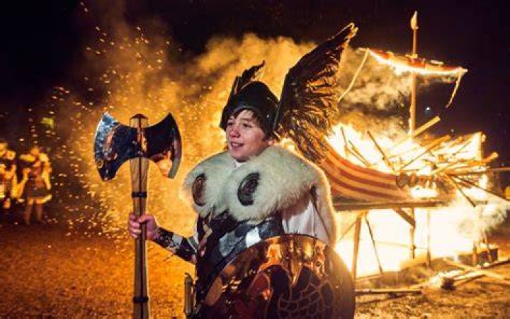 How often is Up Helly Aa celebrated