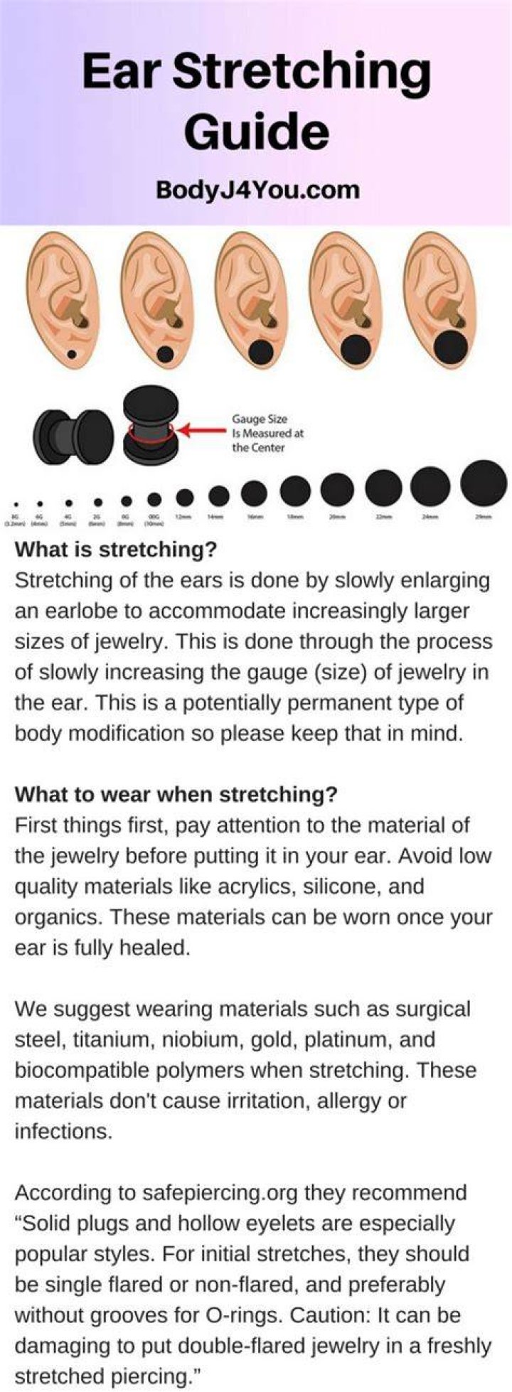 How often should you stretch your ears