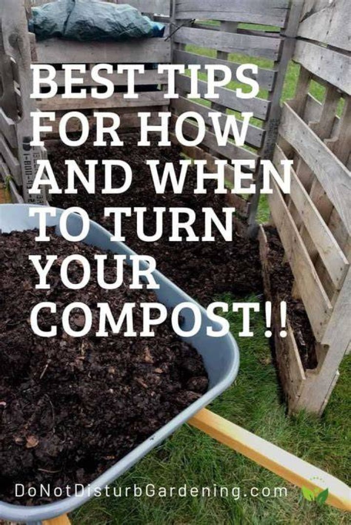How often should you turn a compost pile