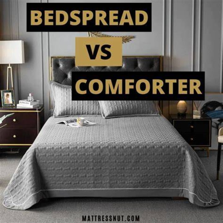 Is a bedspread the same as a comforter