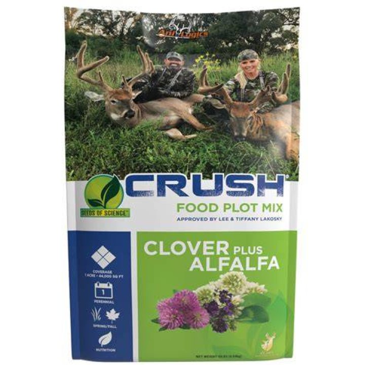 Is alfalfa or clover better for deer