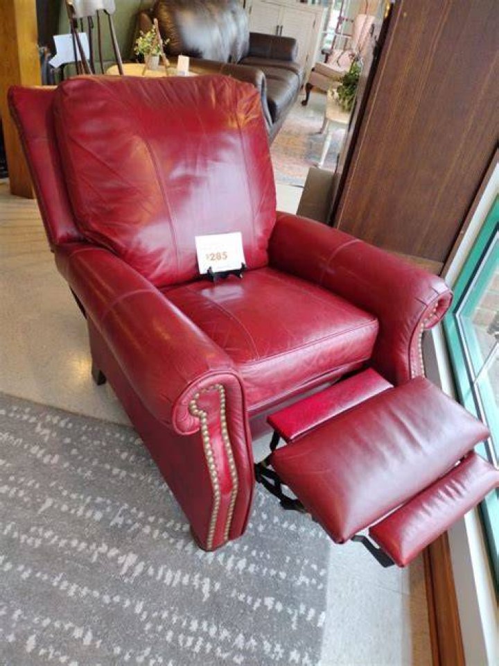 Is barcalounger real leather