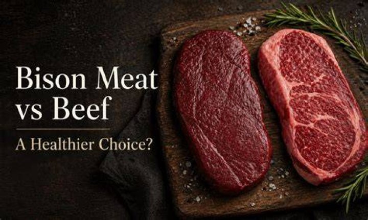 Is bison meat healthier than beef